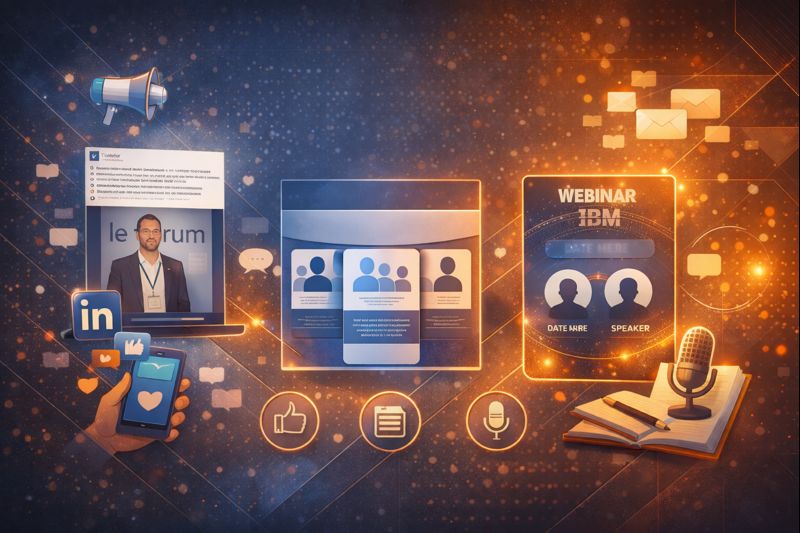 Création de contenus & activation LinkedIn